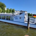 Radfahren, Neuruppin und mit dem Schiff nach Boltenmühle-Unterwegs mit dem Schiff